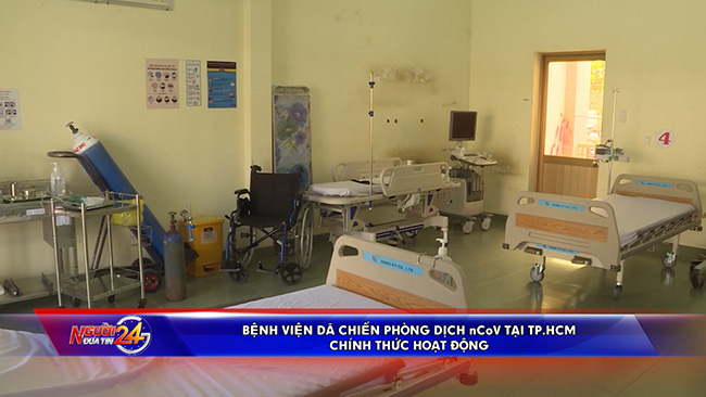 Bệnh viện dã chiến phòng dịch nCoV tại TP.HCM chính thức hoạt động